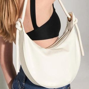 TIE KNOT CROISSANT BAG